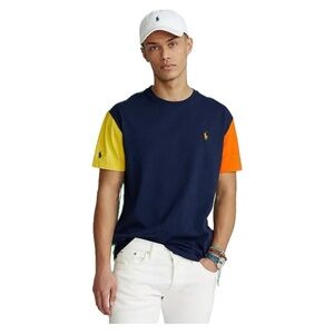 Ralph Lauren Polo Classic Fit Color-Blocked
Jersey T-Shirt
